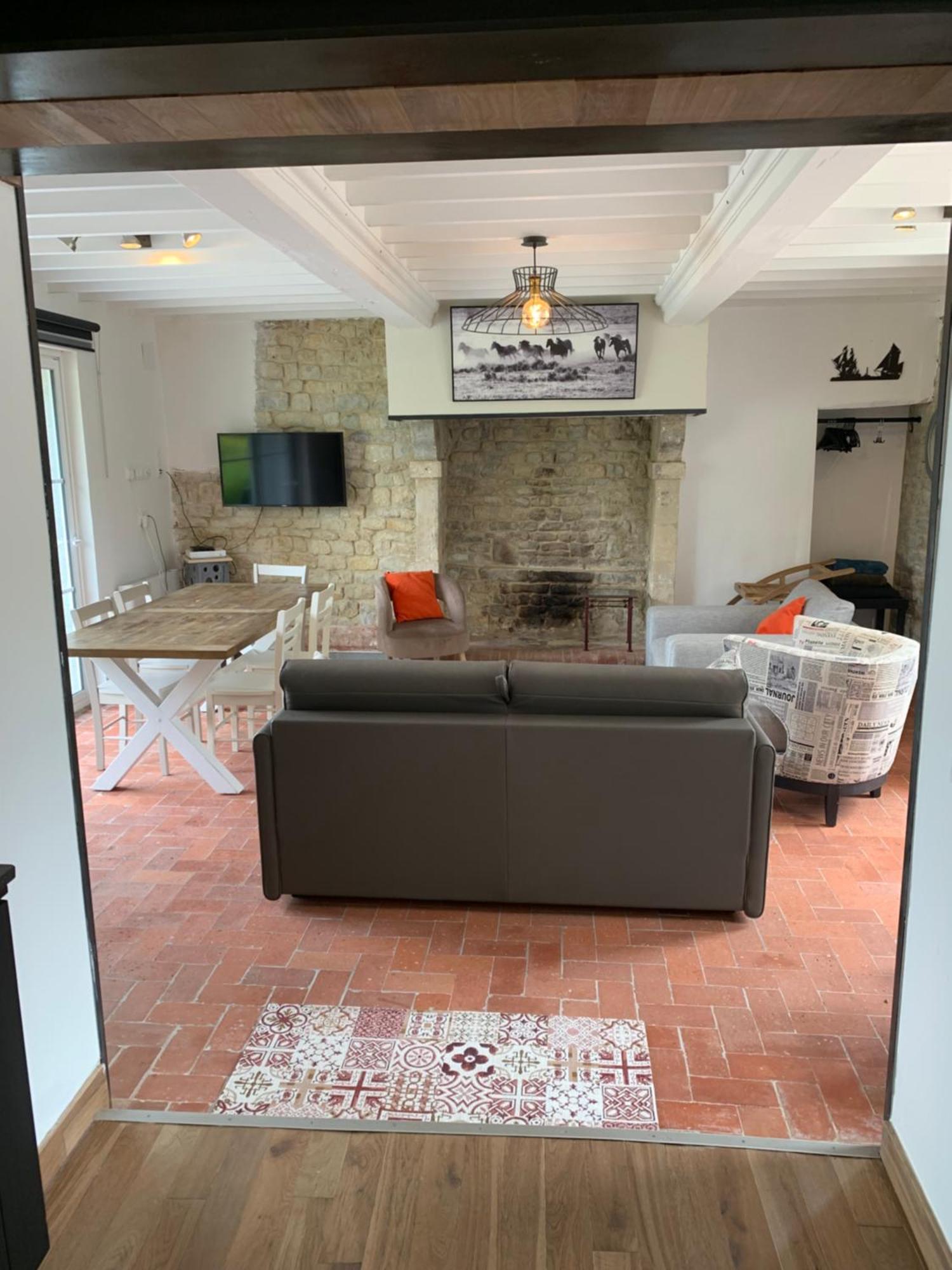 Comfortable House For 6 Guests In Saint-Come-Du-Mont Villa Ngoại thất bức ảnh