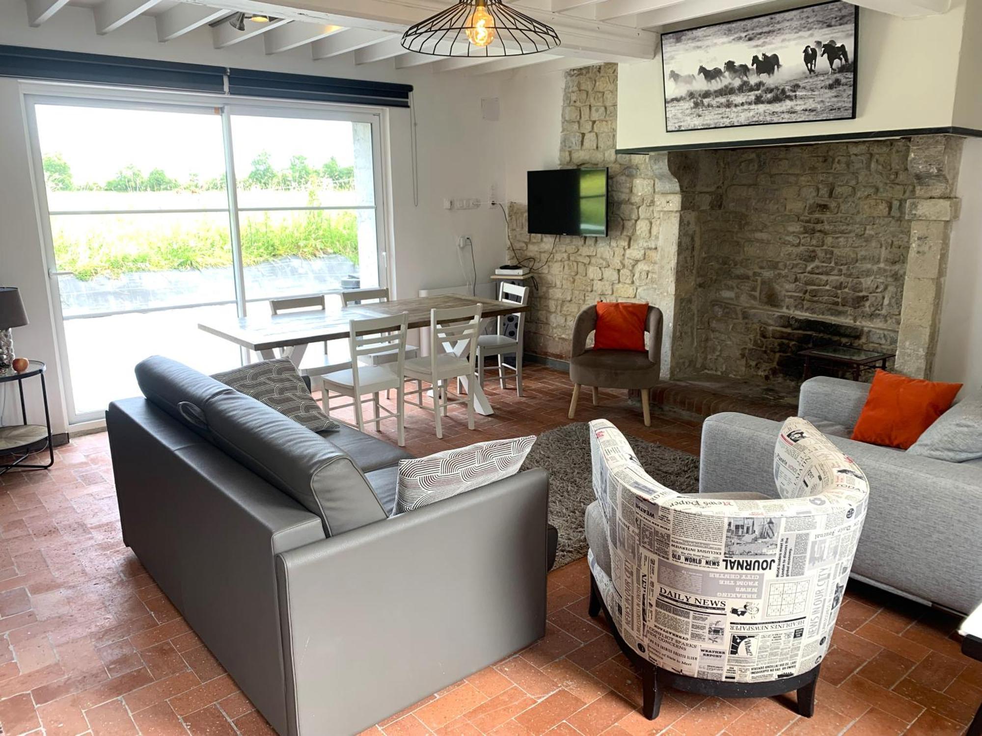 Comfortable House For 6 Guests In Saint-Come-Du-Mont Villa Ngoại thất bức ảnh